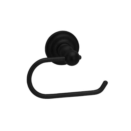 Orca Hardware Toilet Paper Holder, BL Black Finish 9155-BL